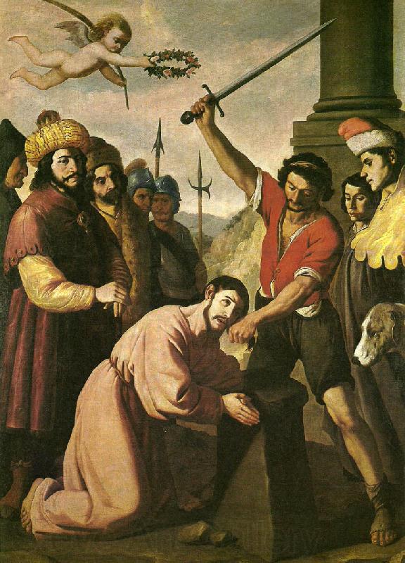 Francisco de Zurbaran the martydom of st james. France oil painting art